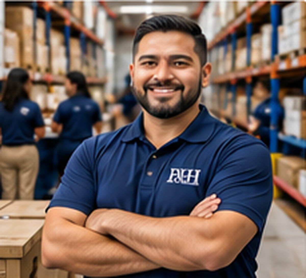 Plumbing and hardware wholesale distribution team